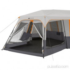Ozark Trail 12-Person 3-Room Instant Cabin Tent with Screen Room 555487370